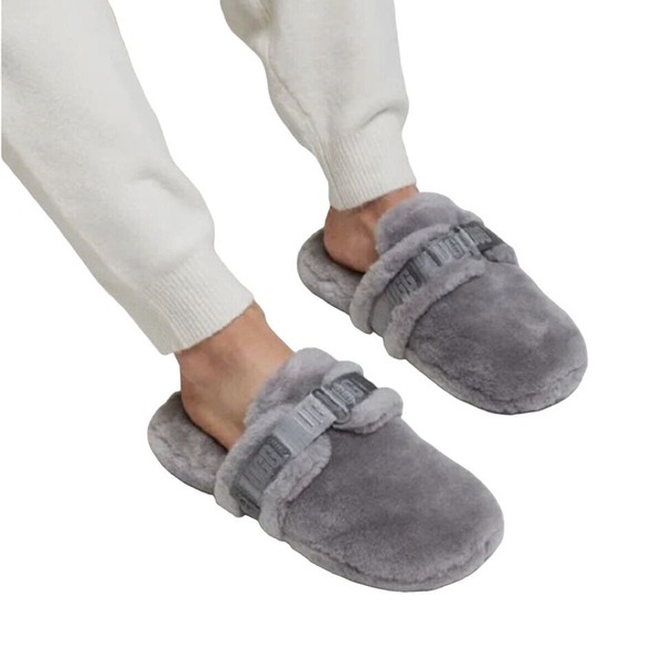 UGG Other - UGG Fluff It Grey Men's Slipper Size 11